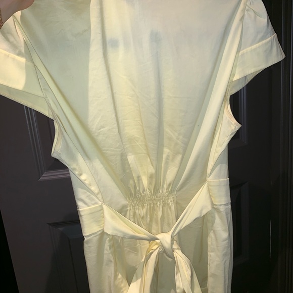 *2 for $25* BCBGMaxAzria yellow blouse - Picture 3 of 7